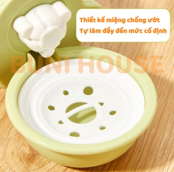 Bình Nước Tai Thỏ Gắn Chuồng - Ảnh 5