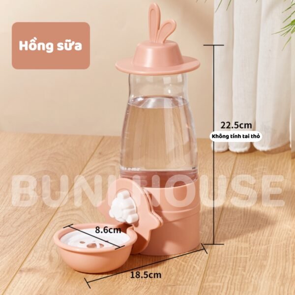 Bình Nước Tai Thỏ Gắn Chuồng - Ảnh 10