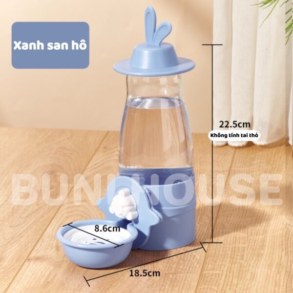 Bình Nước Tai Thỏ Gắn Chuồng - Ảnh 9