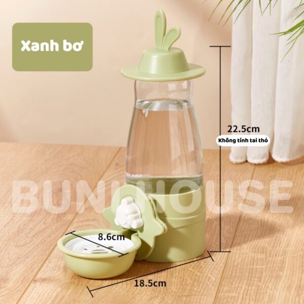 Bình Nước Tai Thỏ Gắn Chuồng - Ảnh 8