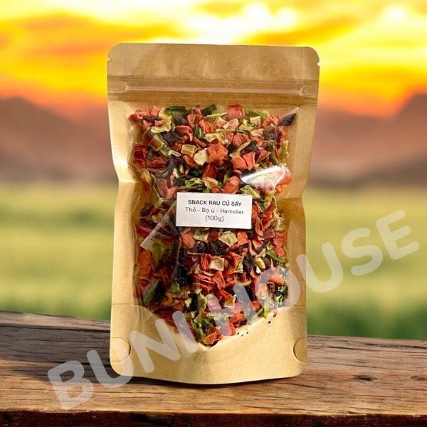 Snack Rau Củ Sấy Giòn 100g Bunihouse - Hình ảnh 6