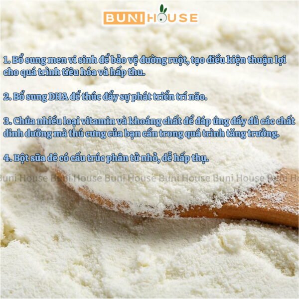 Bột Sữa Dê Bổ Sung Dinh Dưỡng Jessie - Hình ảnh 4