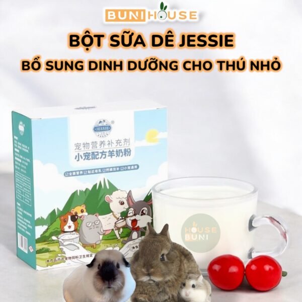 bột sữa dê cho thỏ bọ