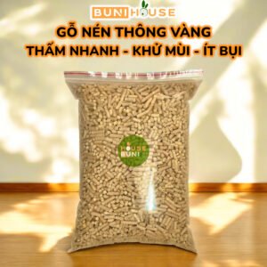 Viên gỗ nén thông vàng