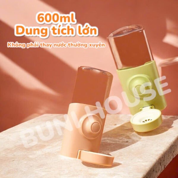 Bình Nước Cho Thỏ, Bọ Ú 600ml - Ảnh 3