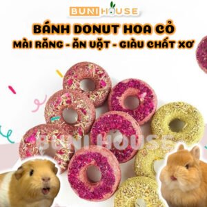 Bánh Donut Vị Hoa Cỏ